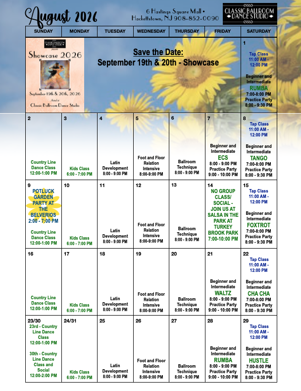 August 2026 Calendar