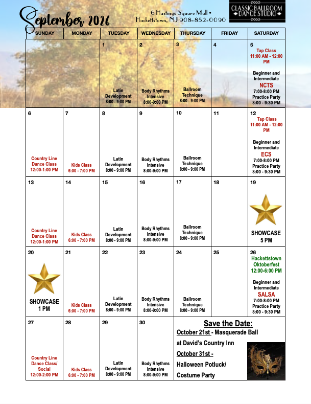 September 2026 Calendar