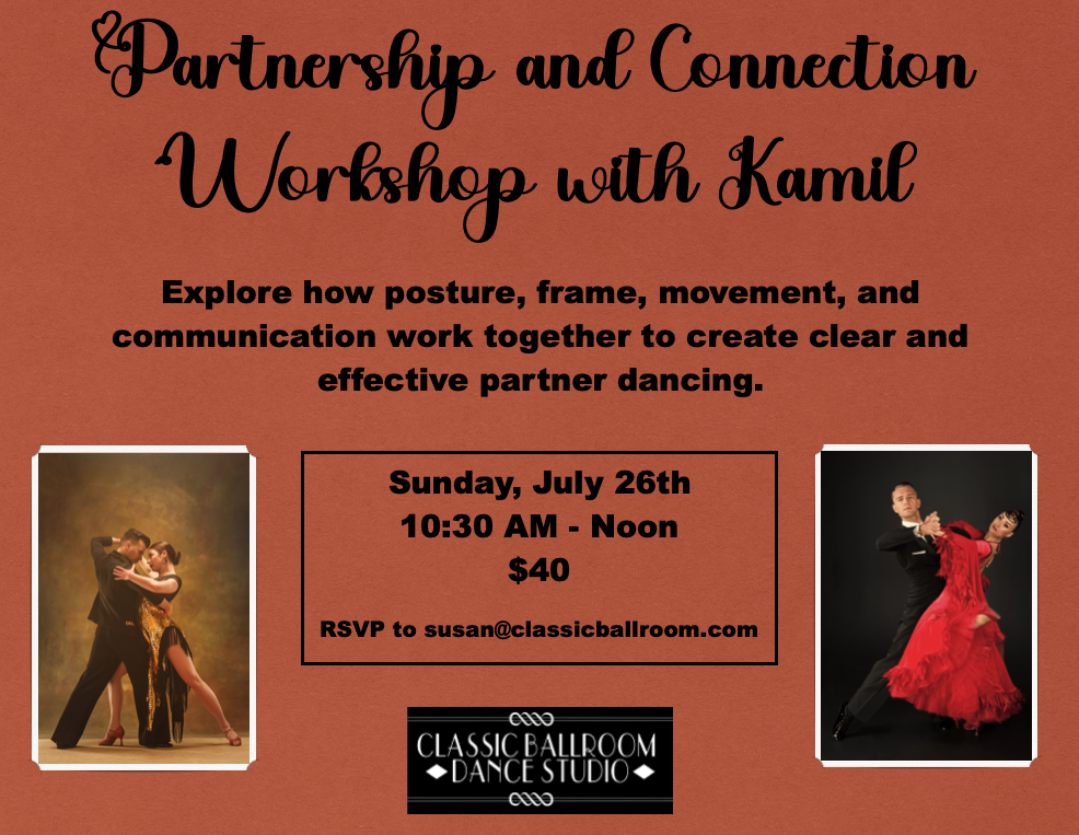 Partnership and Connection Workshop with Kamil
