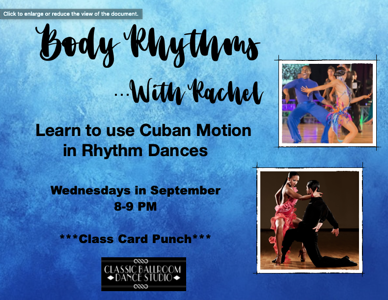 Body Rhythms Intensive